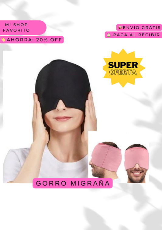 GORRO PARA MIGRAÑA RELAJANTE